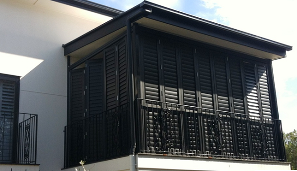 Patio Plantation Shutters